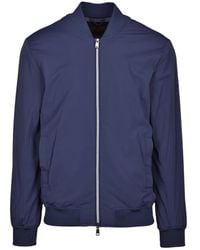 Guess - Nylon Jas Met Rits En Zakken - Lyst