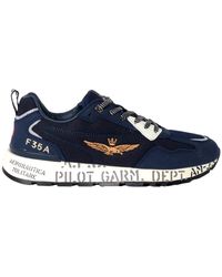Aeronautica Militare - Scarpa running sneakers uomo sc276 colore blu - Lyst
