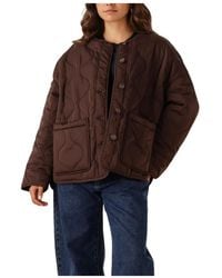 Object - Objallie Ls Lo Quilted Jacket E Div - Lyst