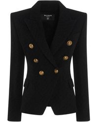 Balmain Coat - Zwart