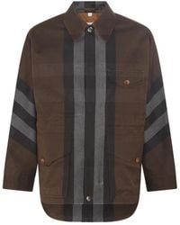 Burberry - Elegante chaqueta parka para mujeres - Lyst