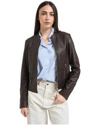 Bomboogie - Leather Jackets - Lyst