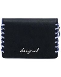 Desigual - Schwarze Damen Geldbörse Greta Tiny Zip - Lyst