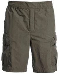 Parajumpers - Korte Broeken ,Groen ,Katoen Zander Shorts - Lyst