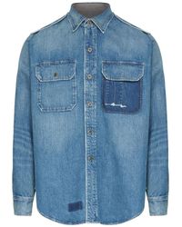 Maison Margiela - Denim Shirts - Lyst