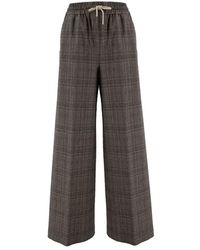 Panicale - Wide Trousers - Lyst
