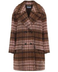 Moschino - Jassen ,Veelkleurig ,Wol Chique Bruine Jas Aw 25 - Lyst