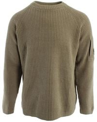 C.P. Company - Round-Neck Knitwear - Lyst