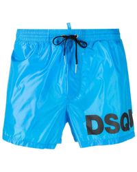 DSquared² - Elegante boxer midi abbigliamento da spiaggia per uomo - Lyst