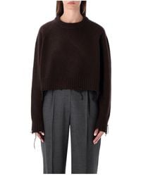Low Classic - Round-Neck Knitwear - Lyst