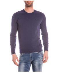Armani Jeans - Round-Neck Knitwear - Lyst