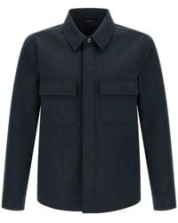 Tom Ford - Katoenen Twill Double Splittable Overshirt - Lyst