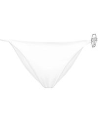Philipp Plein - Badmode ,Wit ,Swimwear Bottom Slip Crystal - Lyst