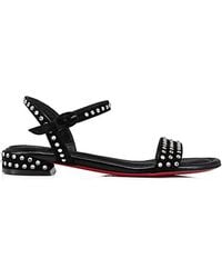 Christian Louboutin - Flat Sandals - Lyst