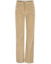 Dondup - Broeken ,Corduroy Straight Leg Broek - Lyst