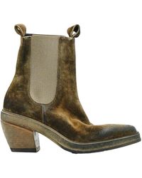 Elena Iachi - Beige ankle boots - Lyst