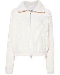 Herno - Truien & Vesten ,Wit ,Wol Stijlvol Wit Vest - Lyst