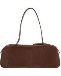 KHAITE - Simona Leather Shoulder Bag - Lyst