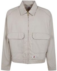 Dickies - Jassen ,Katoen Hemp Twill Trucker Jacket - Lyst
