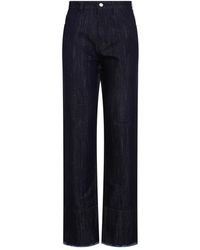Victoria Beckham - Cropped High Waist Tapered Jeans - Lyst