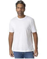 Eleventy - T-Shirt Met Korte Mouwen - Lyst