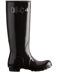 HUNTER - Shoes > boots > rain boots - Lyst