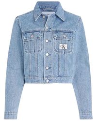 Calvin Klein - Jackets > denim jackets - Lyst
