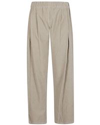 Apuntob - Straight leg hose mit kordelzug - Lyst