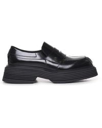 THE ANTIPODE - Schwarze flache schuhe mit 98% baumwolle - Lyst