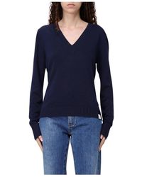 Peuterey - V-Neck Knitwear - Lyst