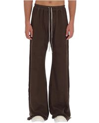 Rick Owens - Broeken ,Bruin ,Katoen Pusher Pants - Lyst