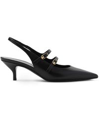 Celine - Schoenen ,Zwart ,Leer Triomphe Mule - Lyst