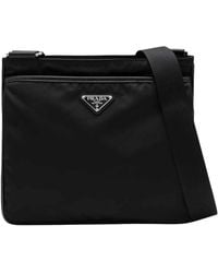 Prada - Borsa A Tracolla - Lyst