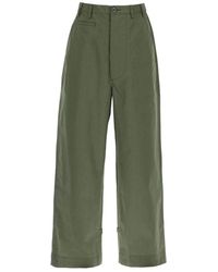 KENZO - Wide trousers - Lyst