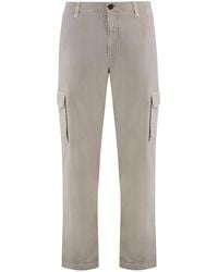 Moorer - Straight Trousers - Lyst
