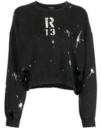 R13 - Round-Neck Knitwear - Lyst