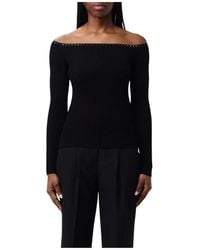 Liu Jo - Round-Neck Knitwear - Lyst