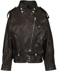 Isabel Marant - Farza Leren Jas - Lyst
