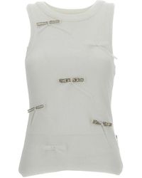Des Phemmes - Sleeveless Tops - Lyst