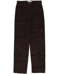 Caterpillar - Broeken ,Bruin ,Katoen Fluweel Lange Broek Bruin - Lyst
