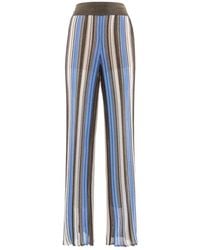 Nenette - Broeken ,Veelkleurig ,Wijde Broek - Lyst