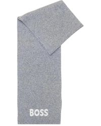BOSS - Winter Scarves - Lyst