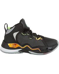 EA7 - Schoenen ,Zwart ,Polyester Zwarte Sneaker Schoenen - Lyst