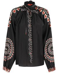 La DoubleJ - Zijden Blouse - Lyst