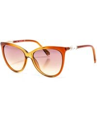 Swarovski - Accessoires ,Veelkleurig ,Cat Eye Acetaat Zonnebril - Lyst