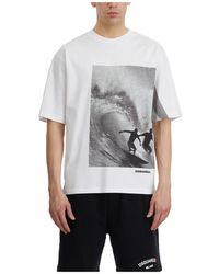DSquared² - Weites baumwoll-t-shirt - Lyst