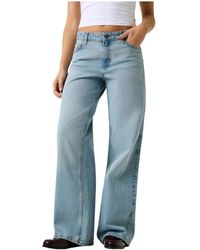 Guess - Jeans ,Blauw ,Katoen G11 Wide Leg - Lyst