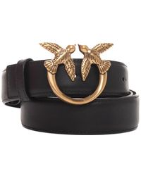 Pinko - Leather belt - Lyst