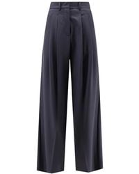 Alysi - Wide Trousers - Lyst