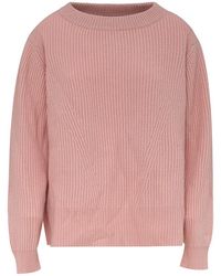 Malo - Round-neck knitwear - Lyst